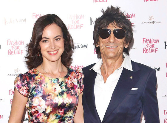 Sally Humphries, Ronnie Wood Sally Humphries, Ronnie Wood